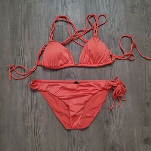 Hurley Coral Bikini Set